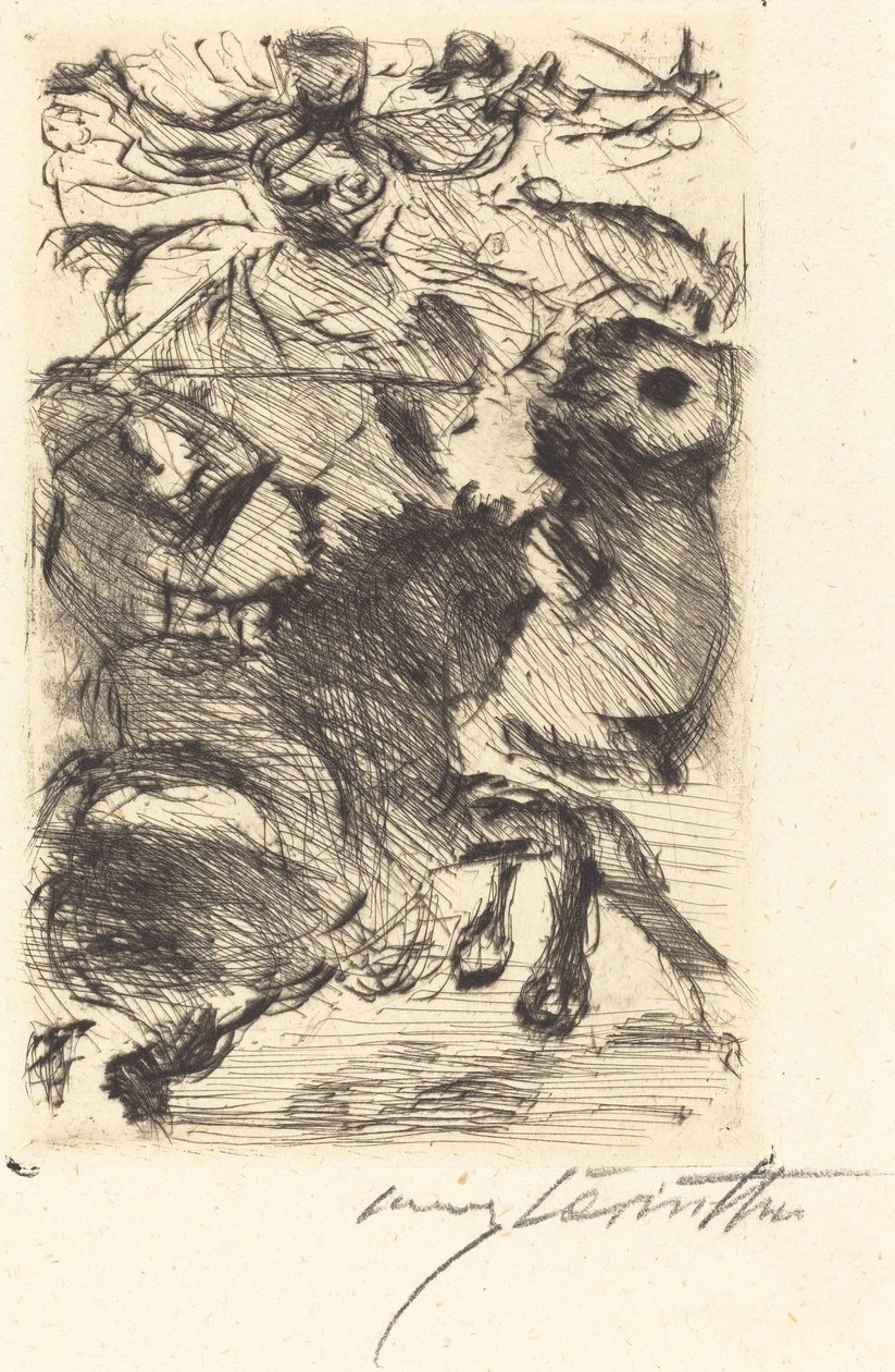 Adhba la chamelle - Lovis Corinth