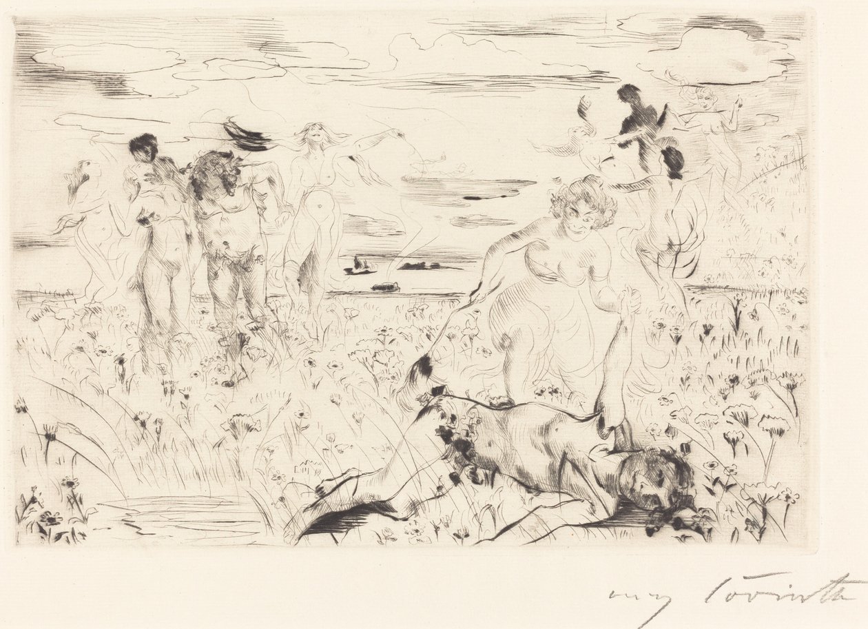 Bacchanale - Lovis Corinth