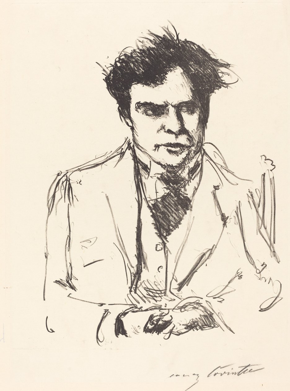 Portrait de Joseph Schwarz - Lovis Corinth