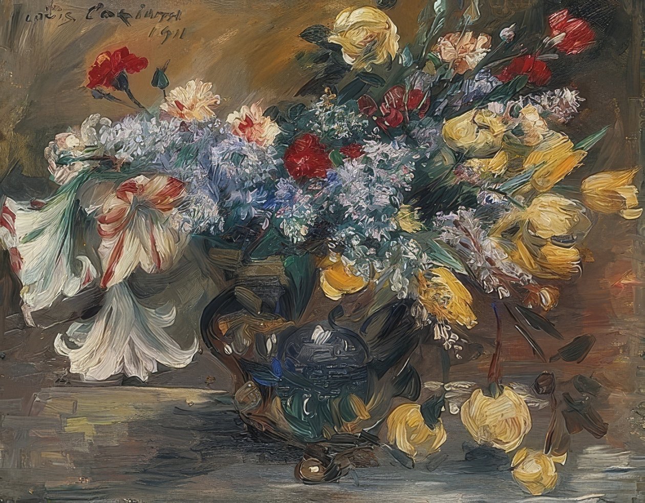 Bouquet de fleurs. 1911 - Lovis Corinth