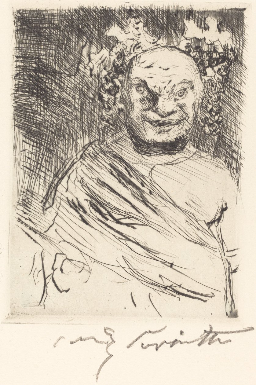 Le banquet de Trimalchio : pl. I - Lovis Corinth