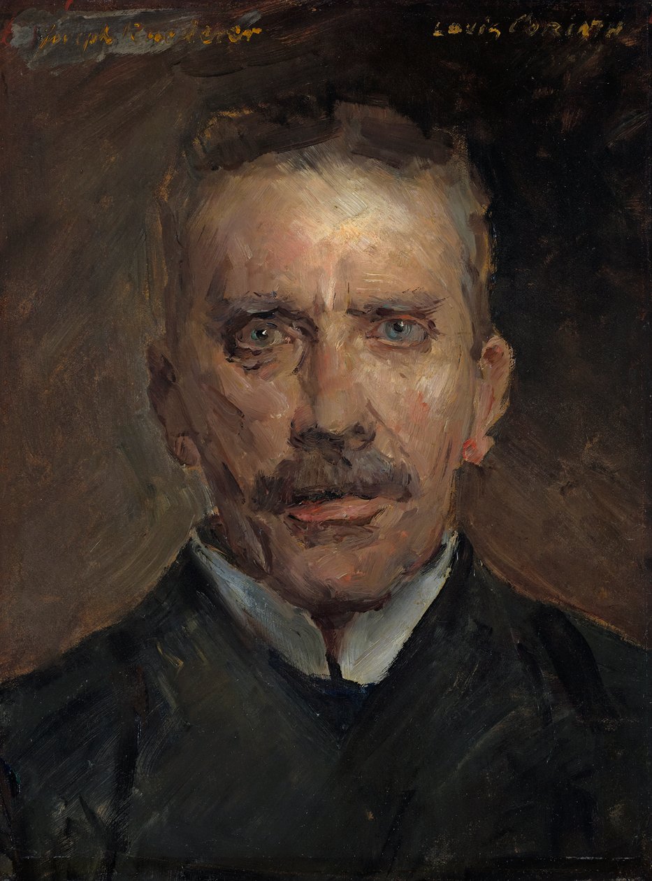 Le poète Josef Ruederer - Lovis Corinth