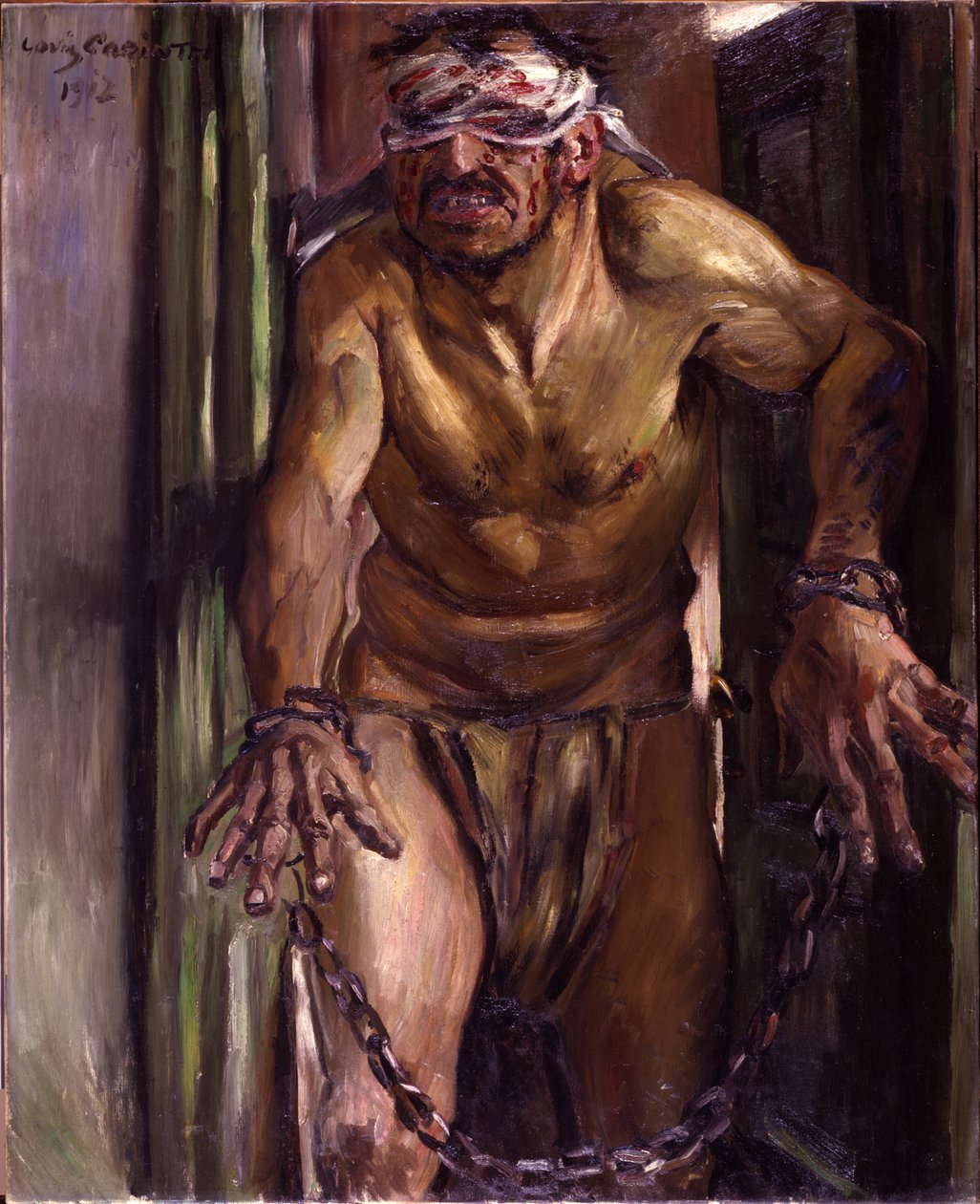 Samson aveuglé - Lovis Corinth