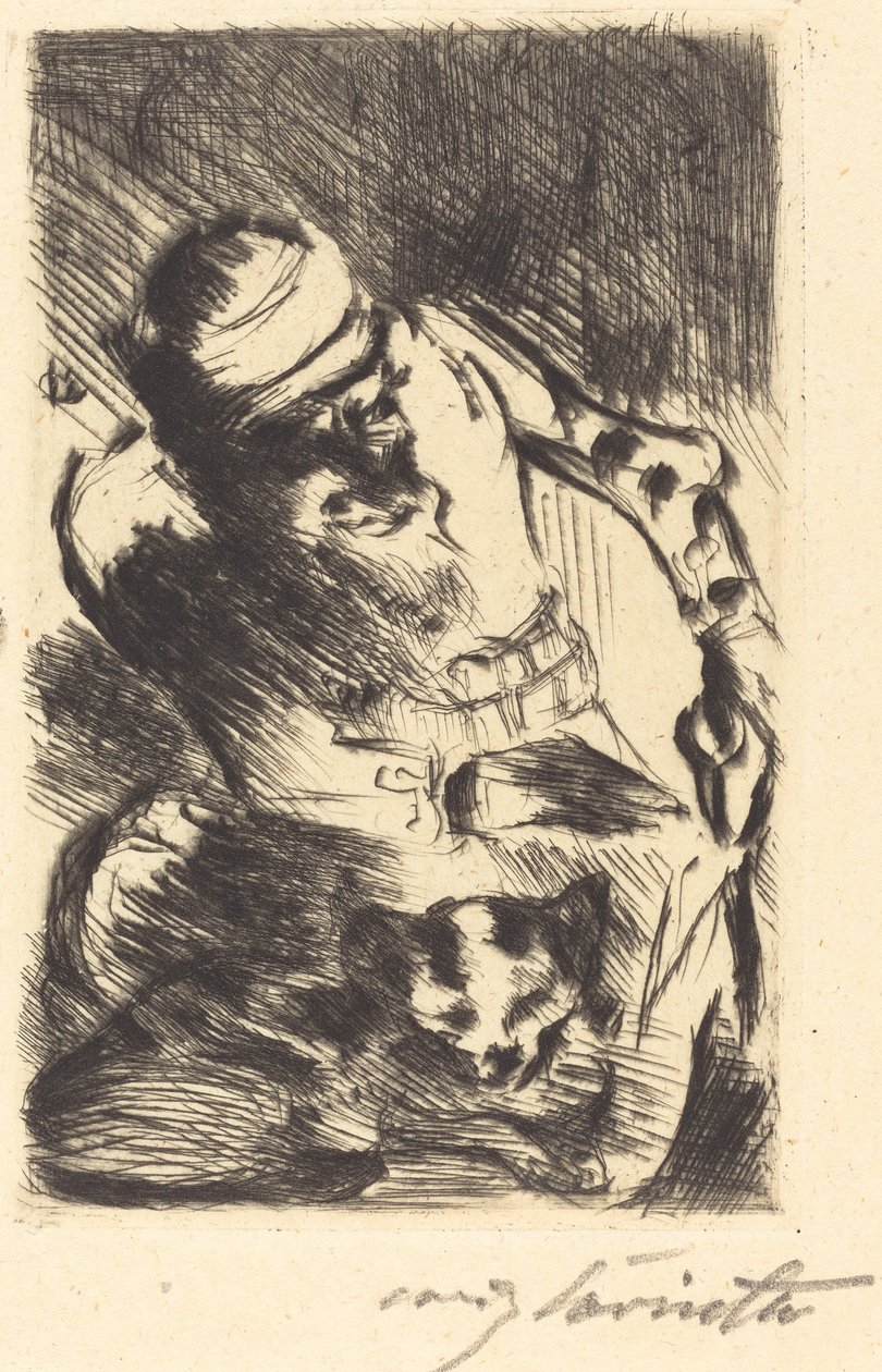 Die Katze des Propheten, 1919 - Lovis Corinth