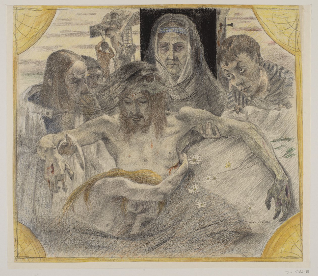 La Descente de croix - Lovis Corinth