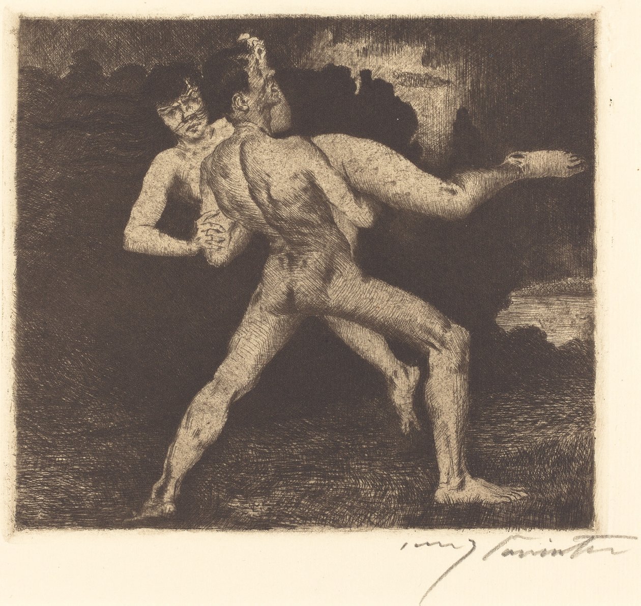 Enlèvement - Lovis Corinth
