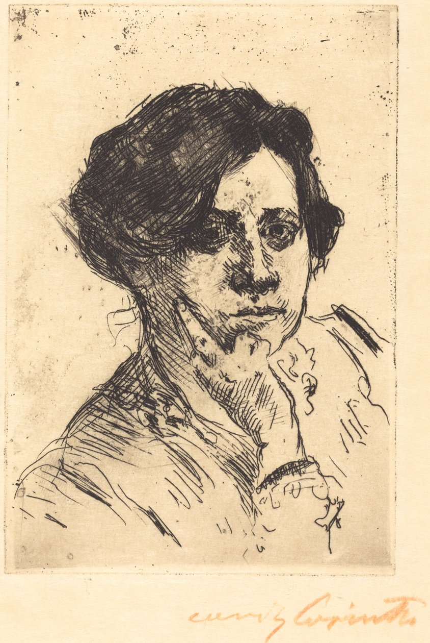 Tête de femme, 1911 - Lovis Corinth