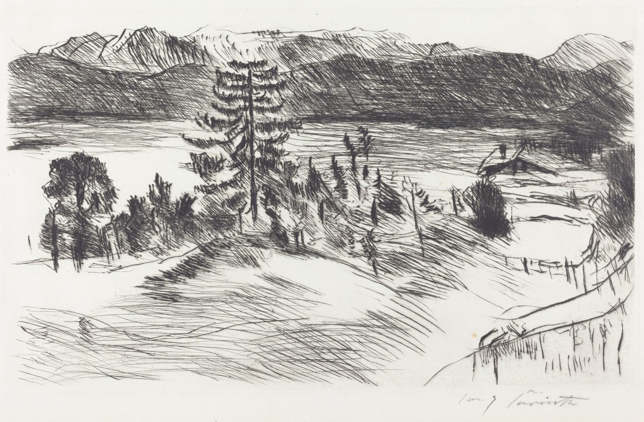 Grande Walchenseelandschaft - Lovis Corinth