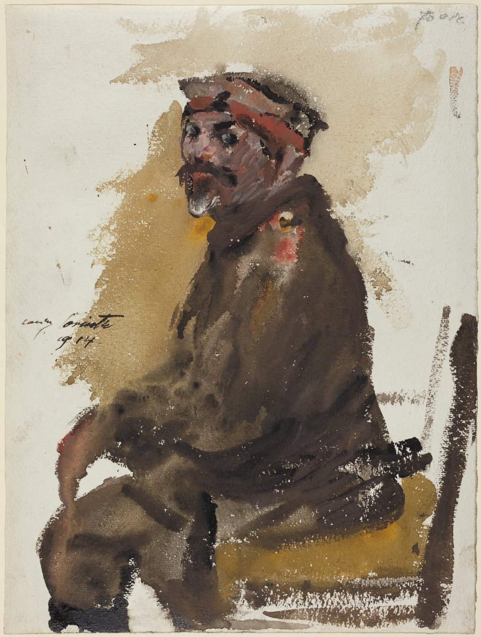 Hermann Struck en uniforme - Lovis Corinth