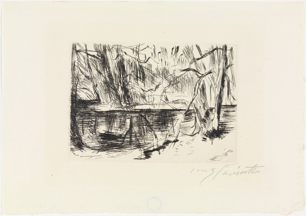 Au zoo - Lovis Corinth
