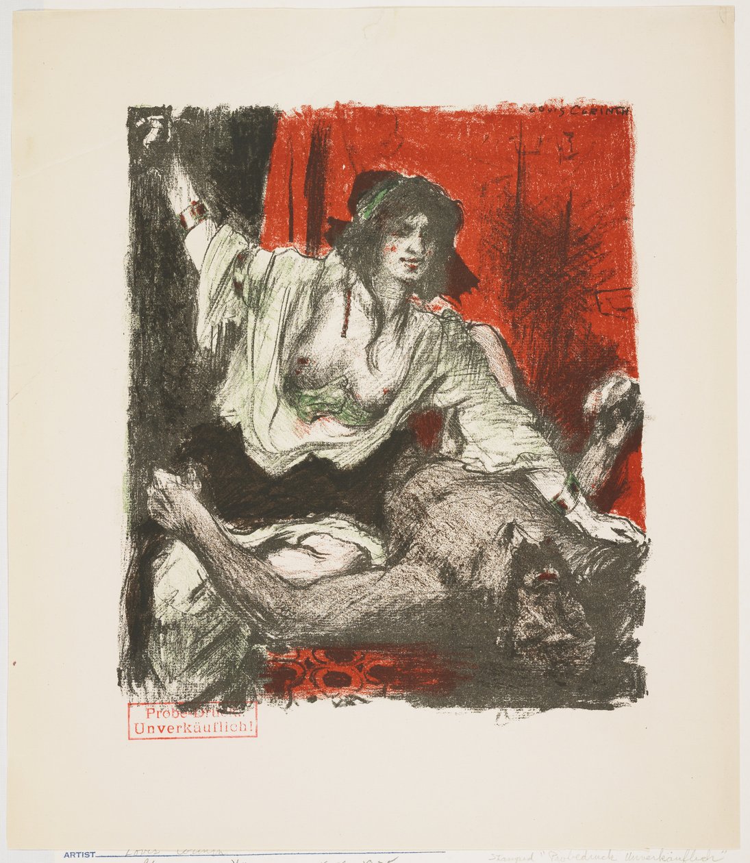 Judith et Holopherne, du livre Judith, 1910 - Lovis Corinth