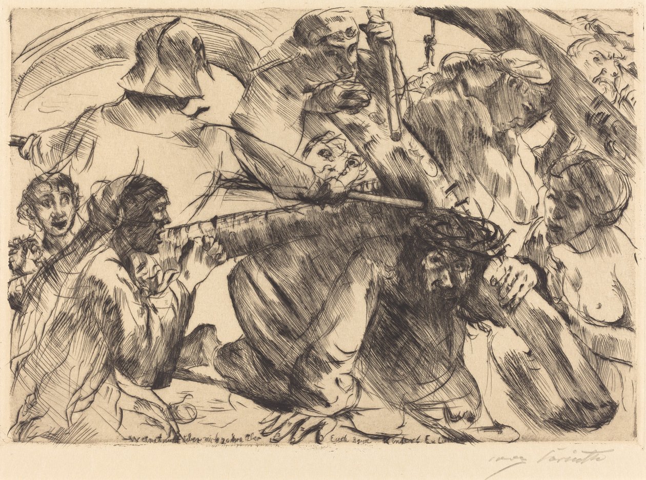 Kreuztragung - Lovis Corinth