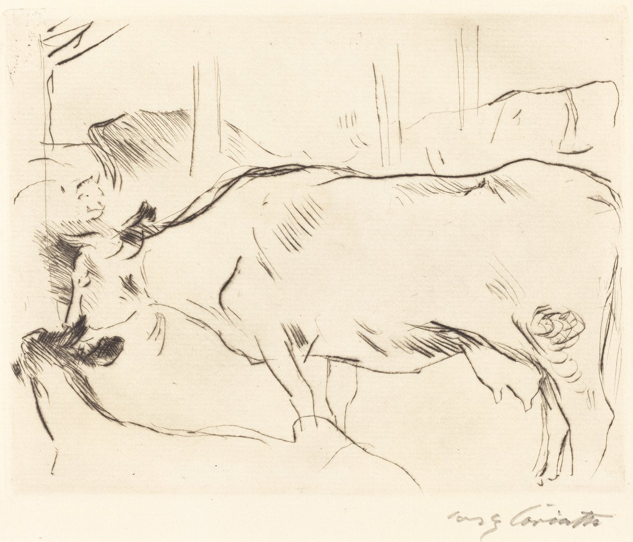 Étable II - Lovis Corinth
