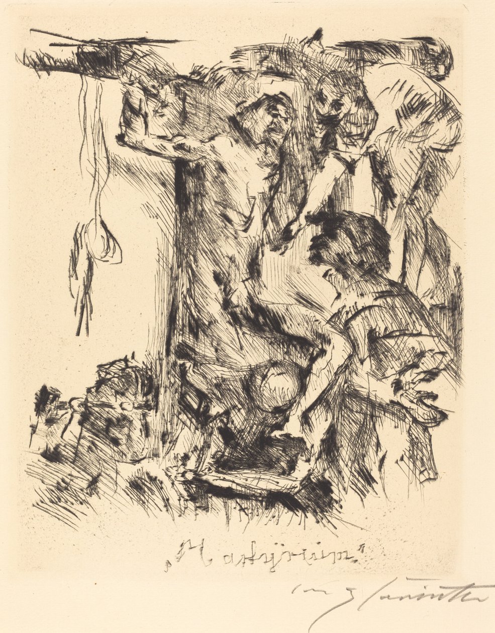 Martyre - Lovis Corinth