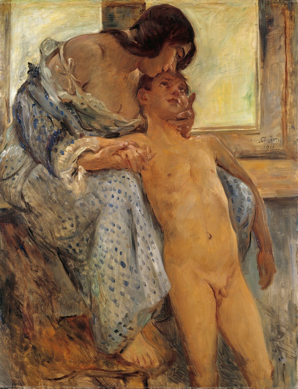 Amour maternel - Lovis Corinth