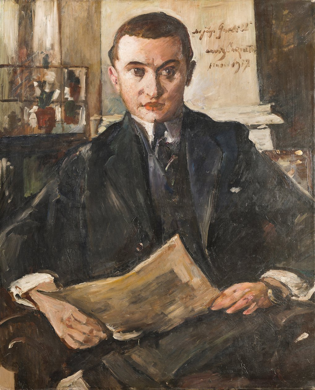 Portrait de Wolfgang Gurlitt - Lovis Corinth