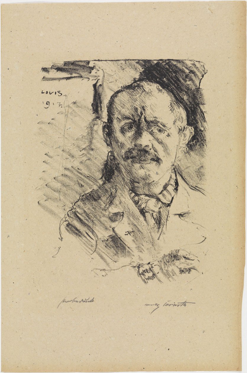 Autoportrait - Lovis Corinth