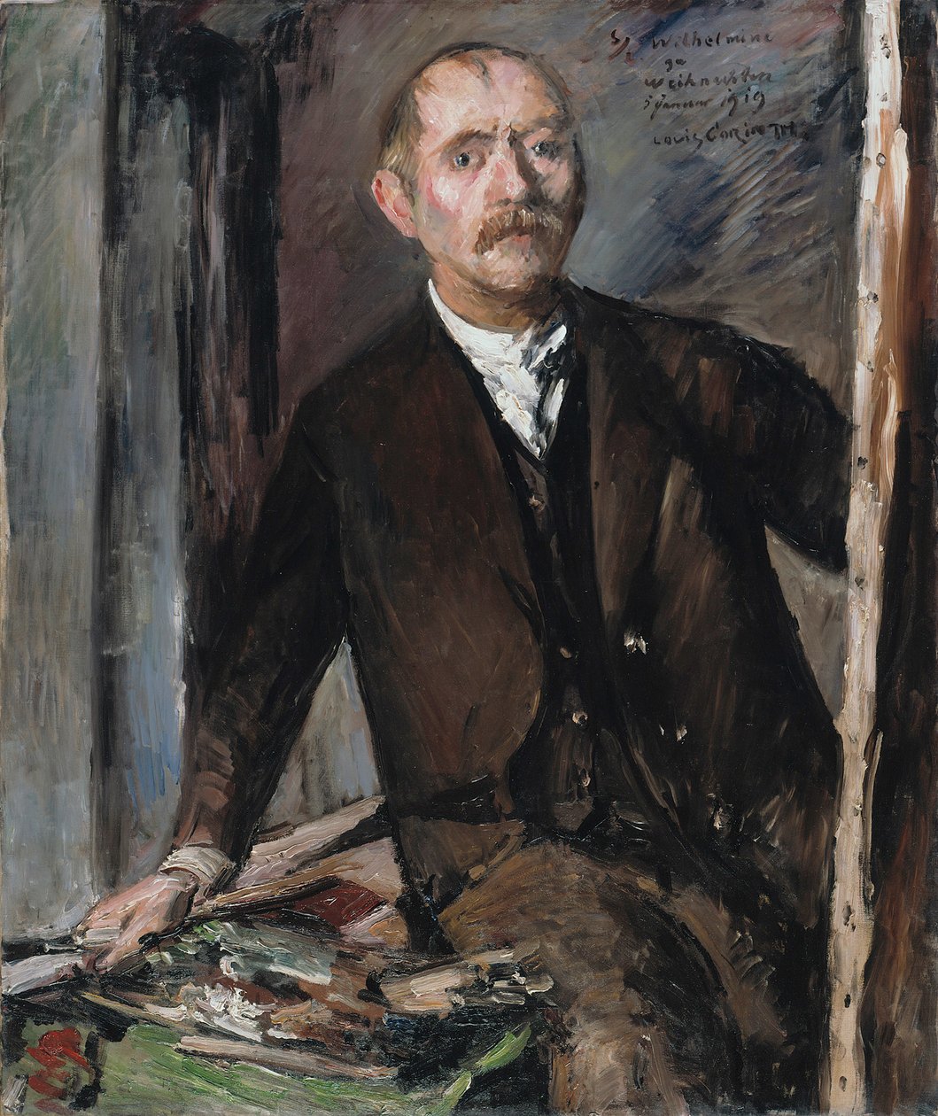 Autoportrait devant le chevalet - Lovis Corinth