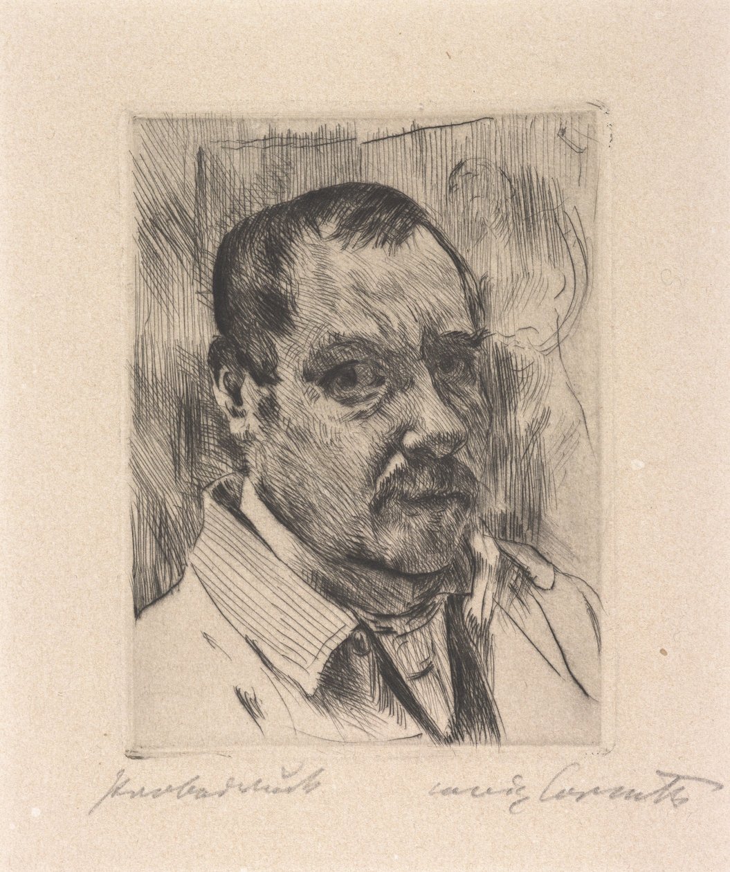 Autoportrait - Lovis Corinth