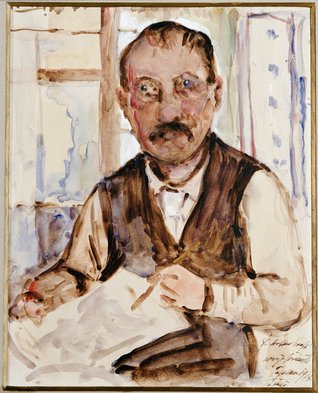 Autoportrait, 1918 - Lovis Corinth