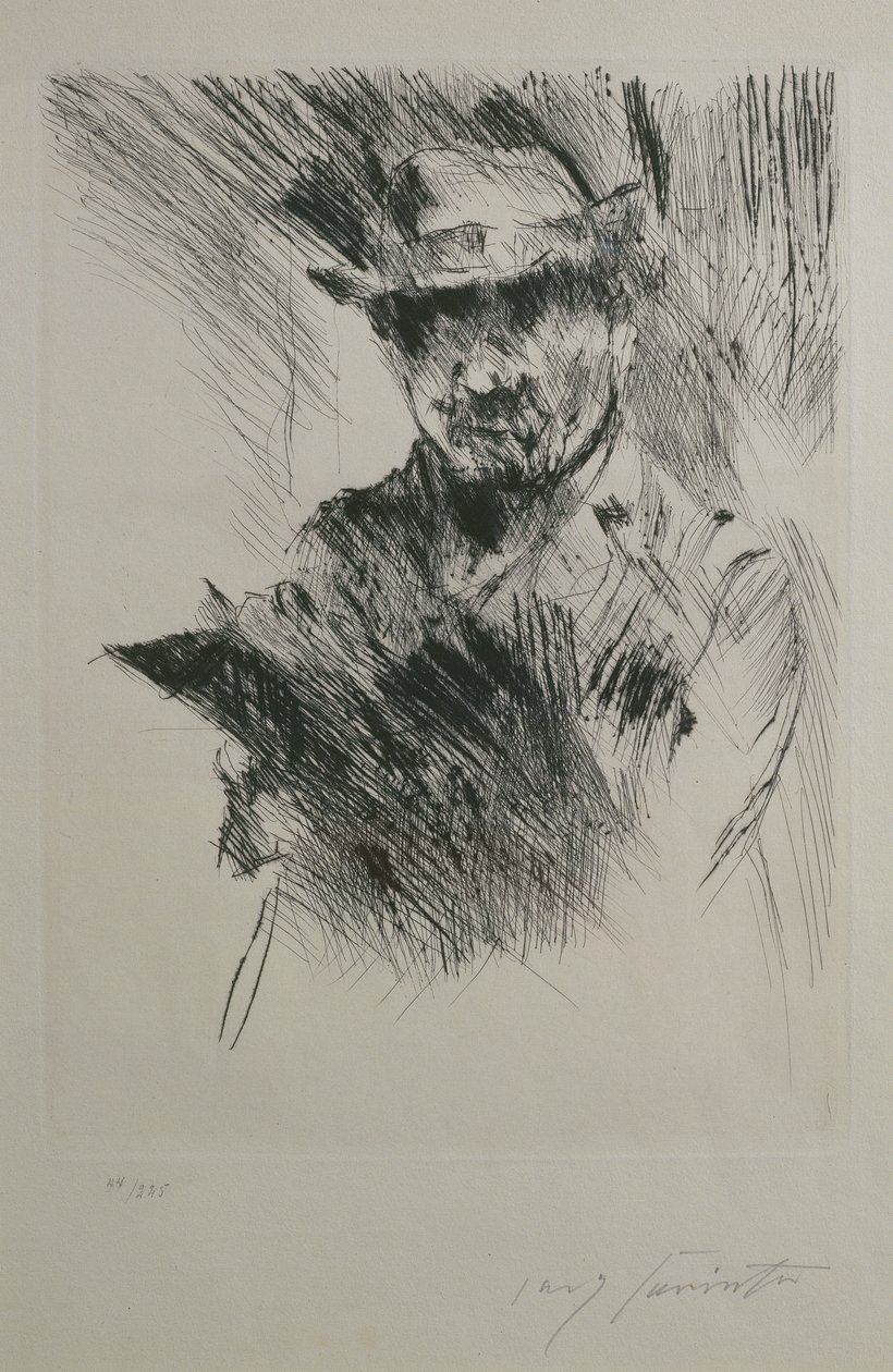 Autoportrait, c.1920-21 - Lovis Corinth