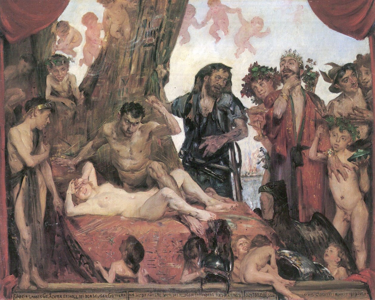 Le rire homérique - Lovis Corinth