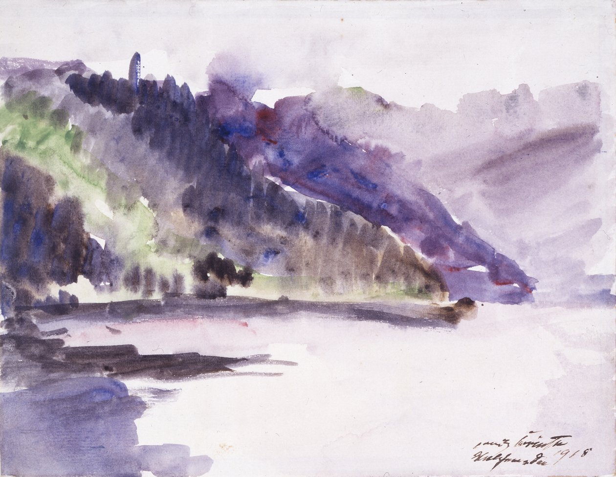 Lac Walchen - Lovis Corinth