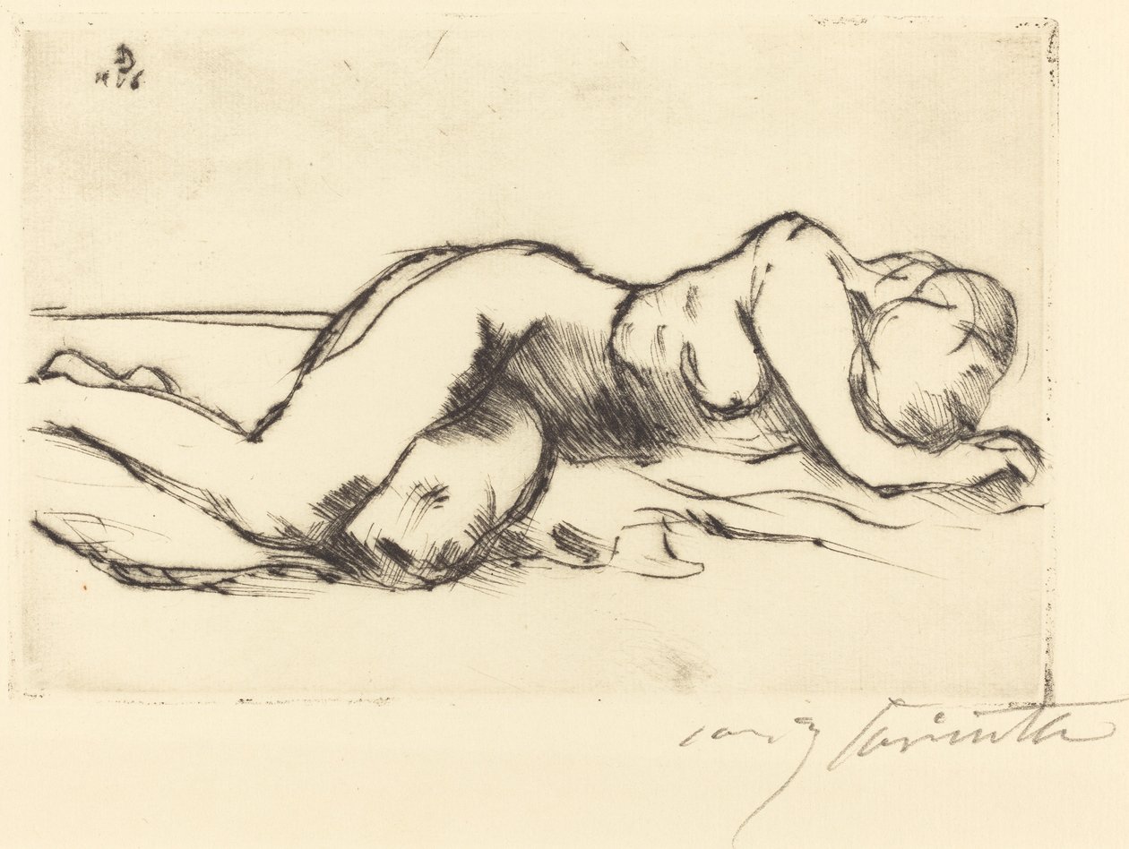 Nu féminin, 1916 - Lovis Corinth