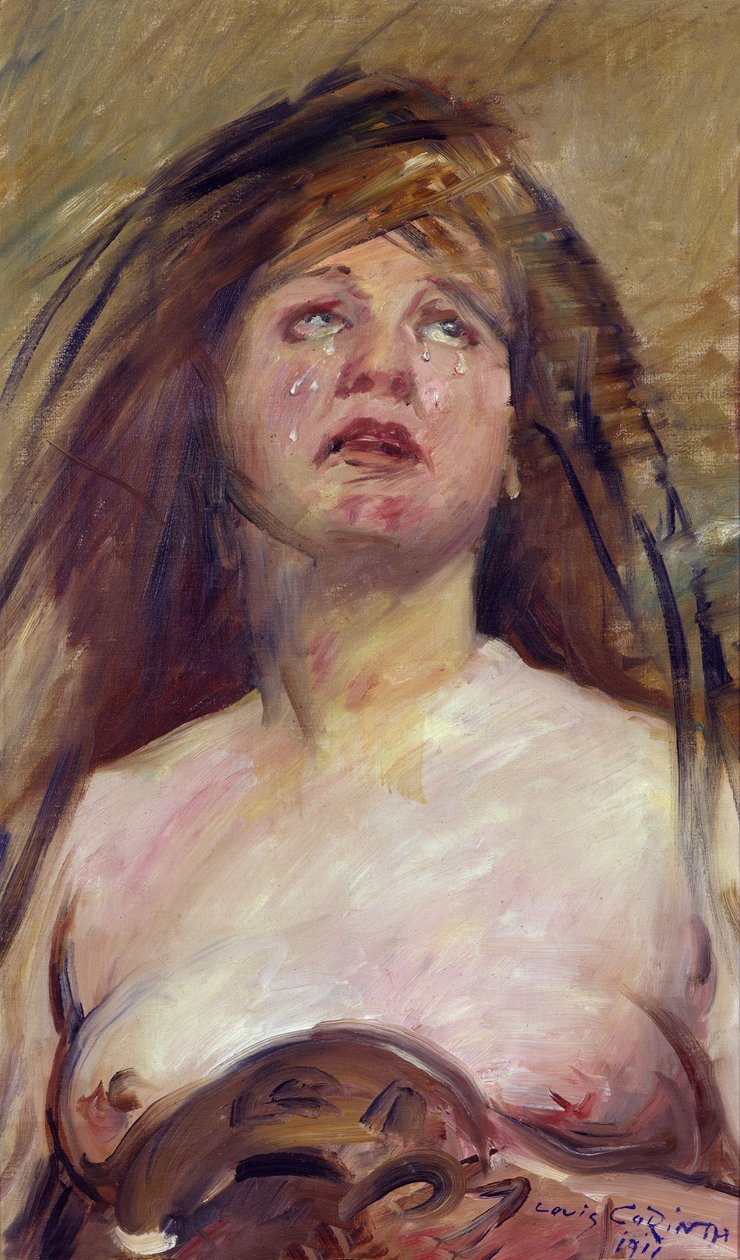 Marie-Madeleine en larmes - Lovis Corinth