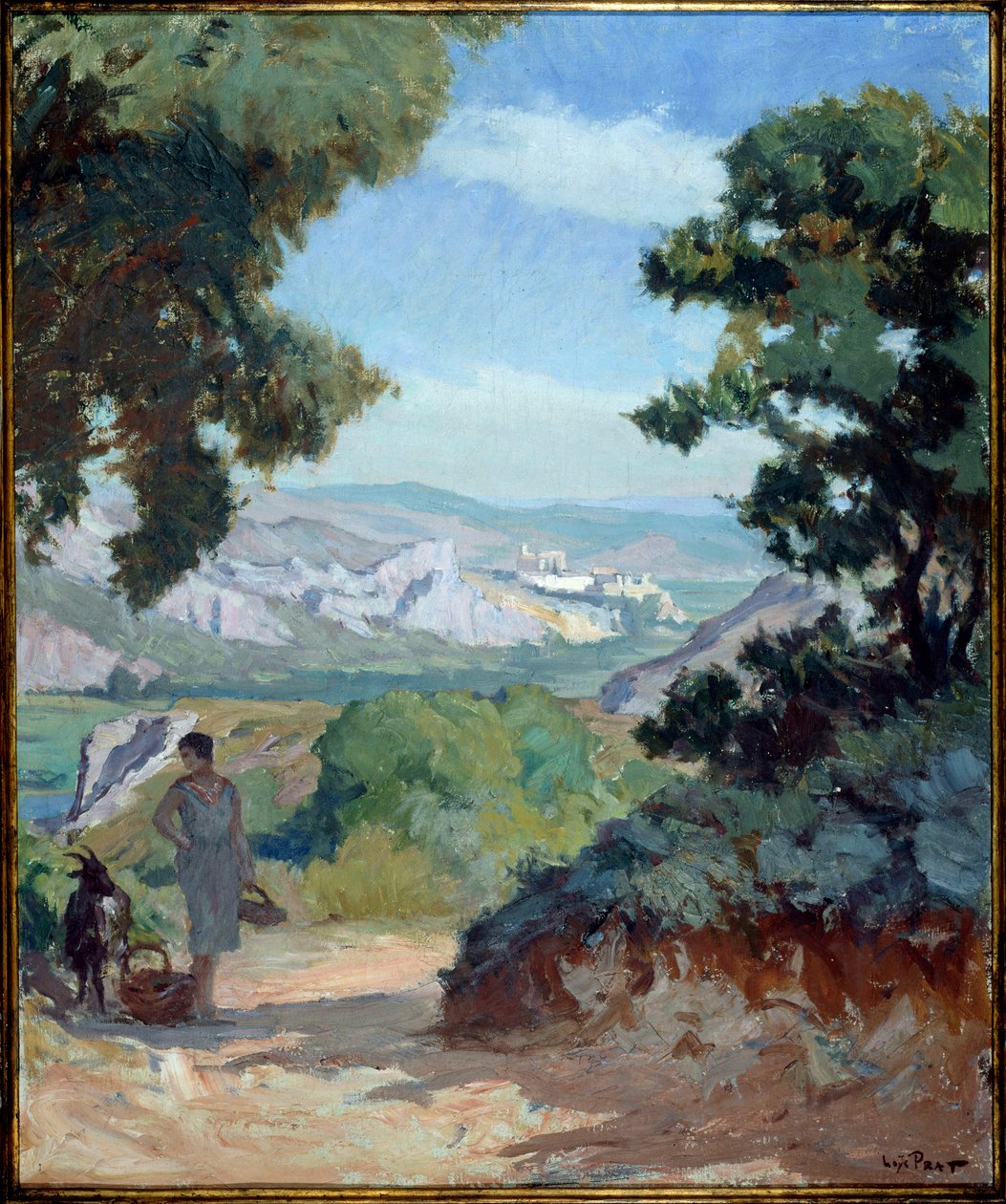 Paysage rhodanien - Loys Prat