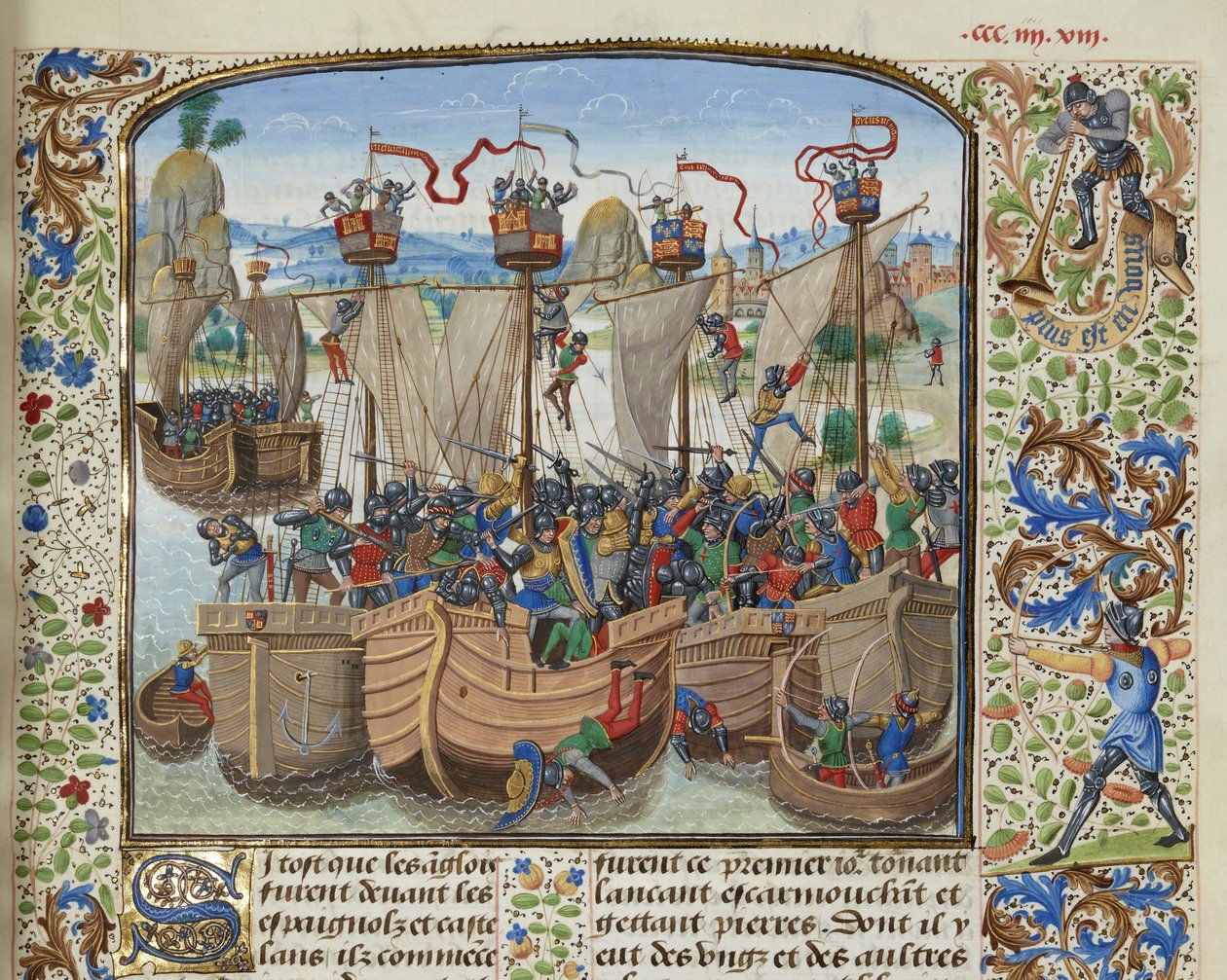 La Bataille de La Rochelle - Loyset Liedet