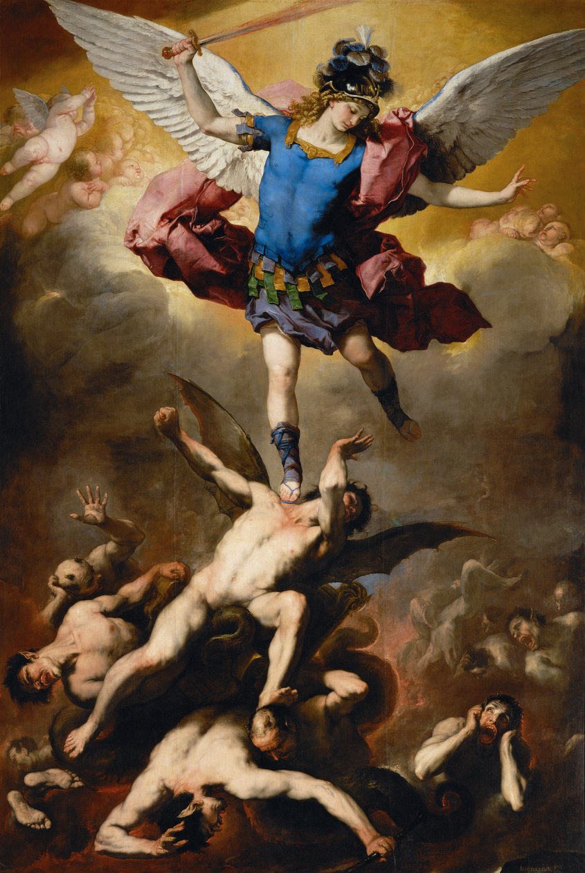 La Chute des anges rebelles - Luca Giordano