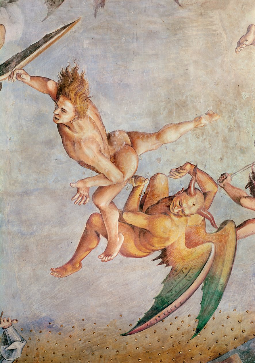 Détail du Jugement dernier, de la Chapelle de la Madonna di San Brizio, 1499-1504 - Luca Signorelli