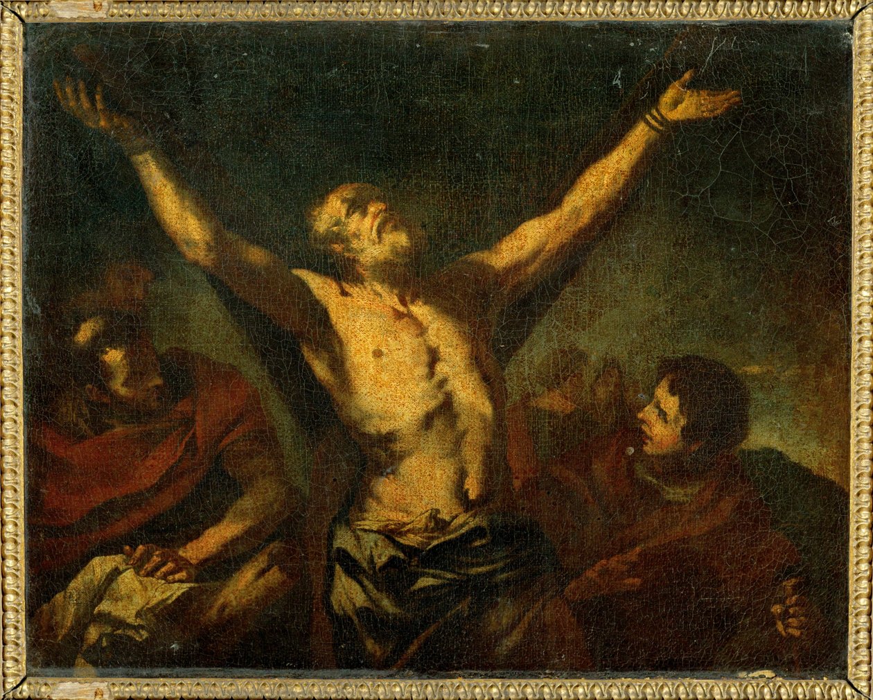 La martyr de Saint Andre - Le martyre de Saint André, Apôtre ... - Luca (circle of) Giordano