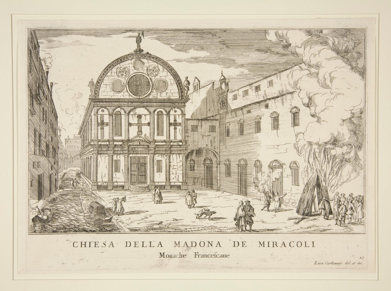 Chiesa della Madona de Miracoli - Luca Carlevarijs