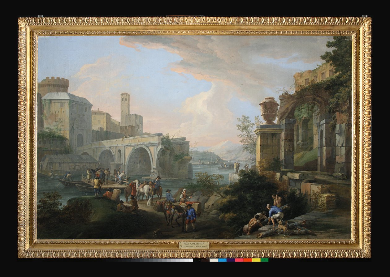 Caprice avec le Ponte Rotto - Luca Carlevaris