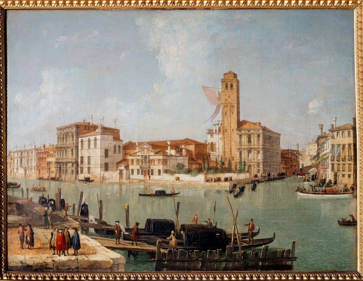 Le Grand Canal à Venise - Luca Carlevaris