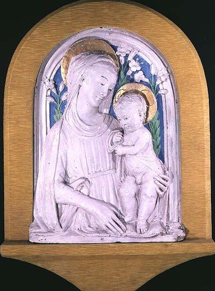 Madonna et enfant - Luca Della Robbia