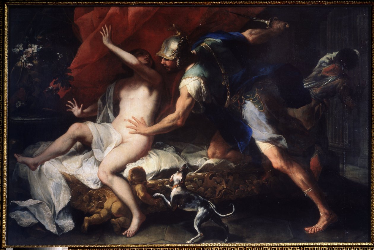 Le viol de Lucrèce - Luca Giordano