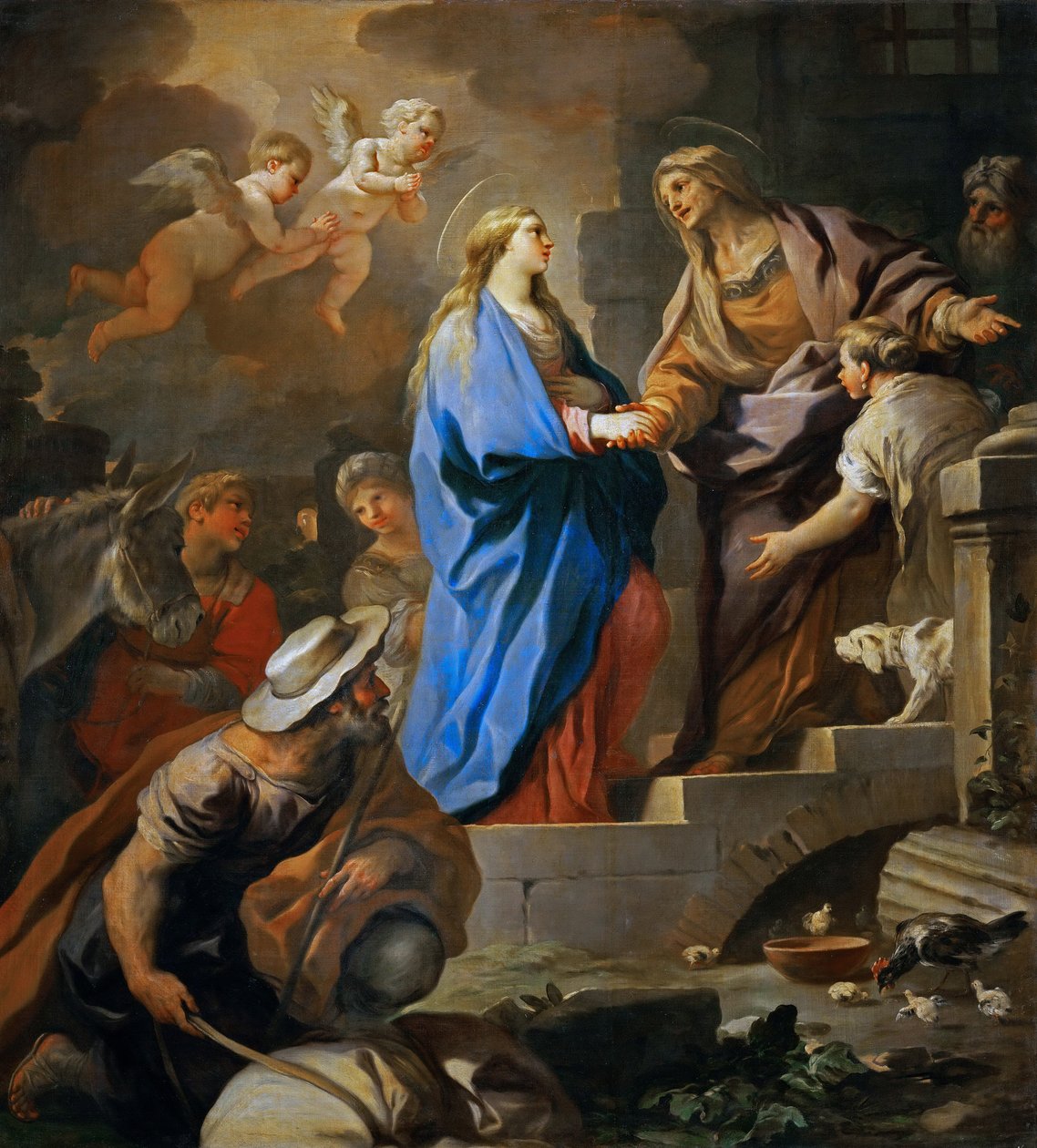 La Visitation - Luca Giordano