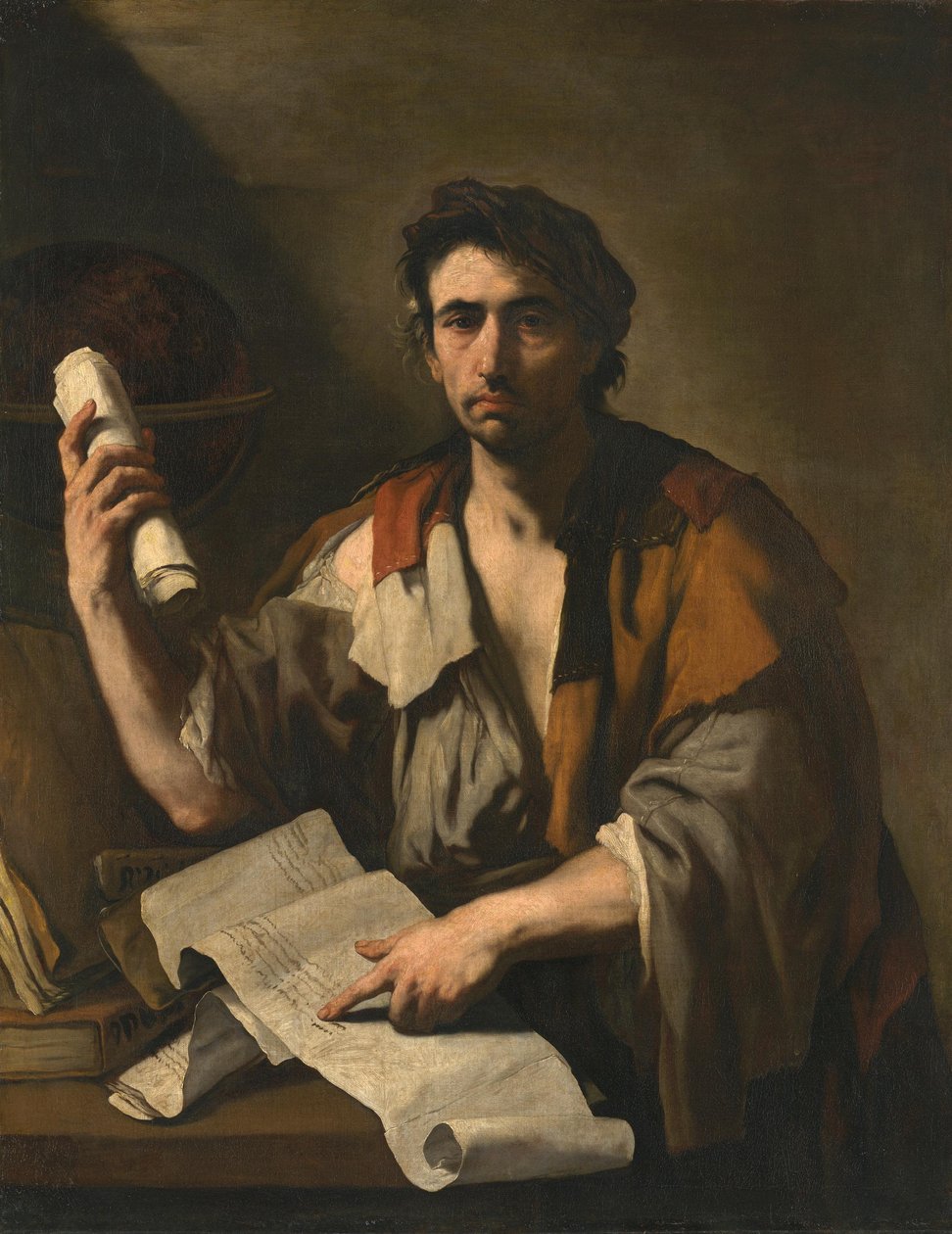 Un philosophe cynique - Luca Giordano