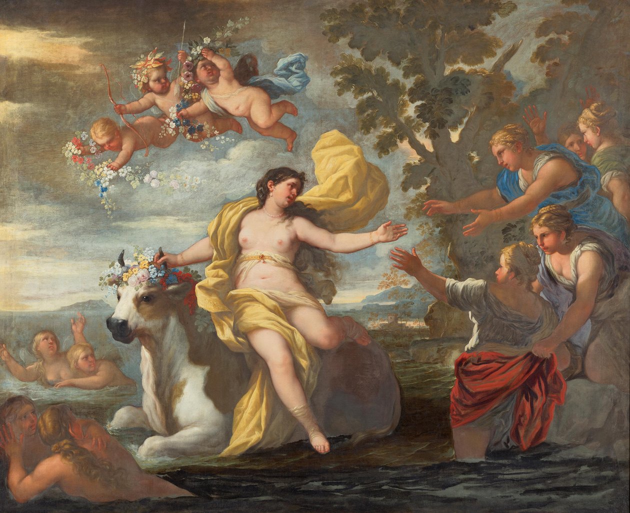 Entführung der Europa - Luca Giordano