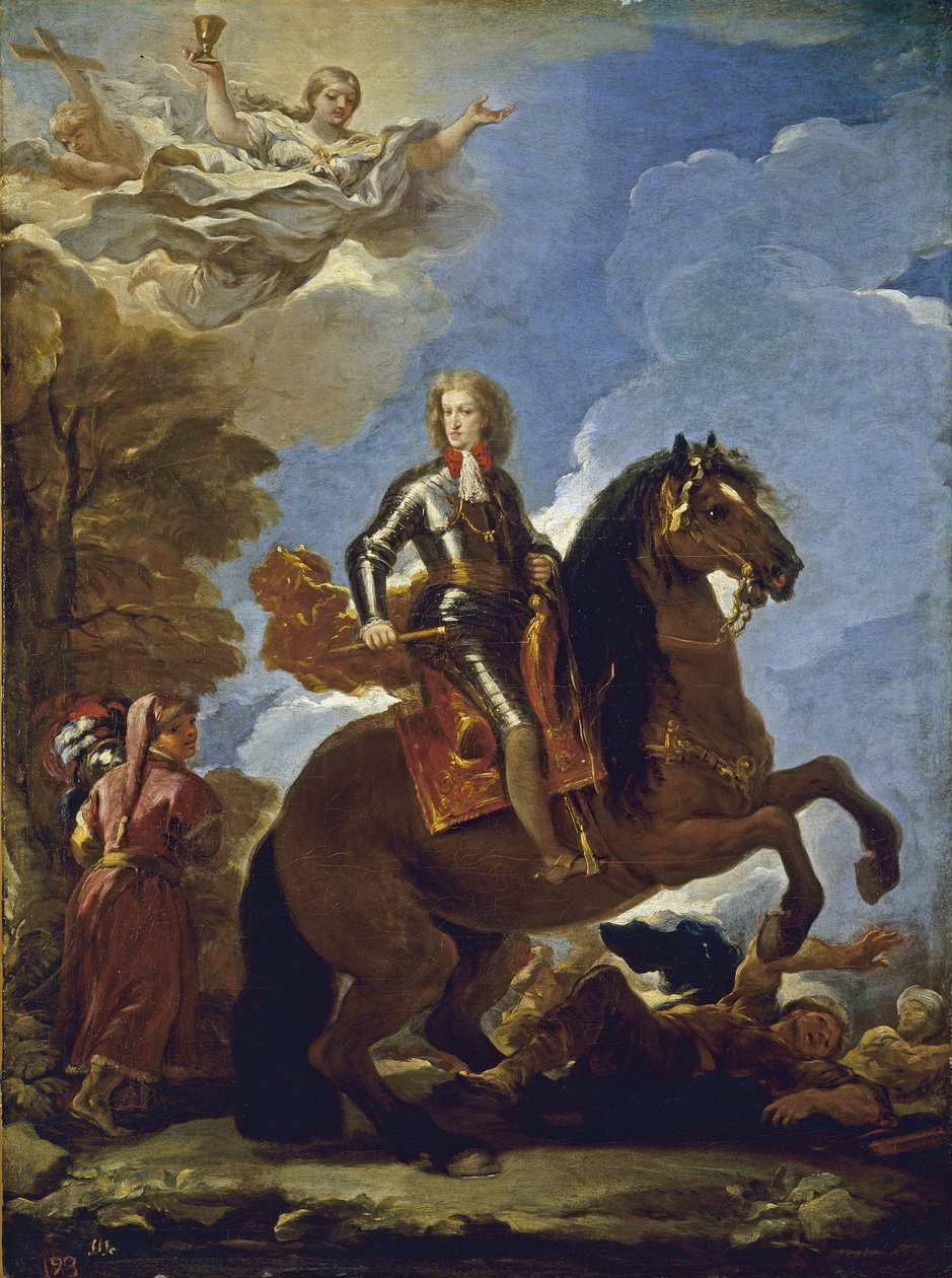 Portrait équestre de Charles II d