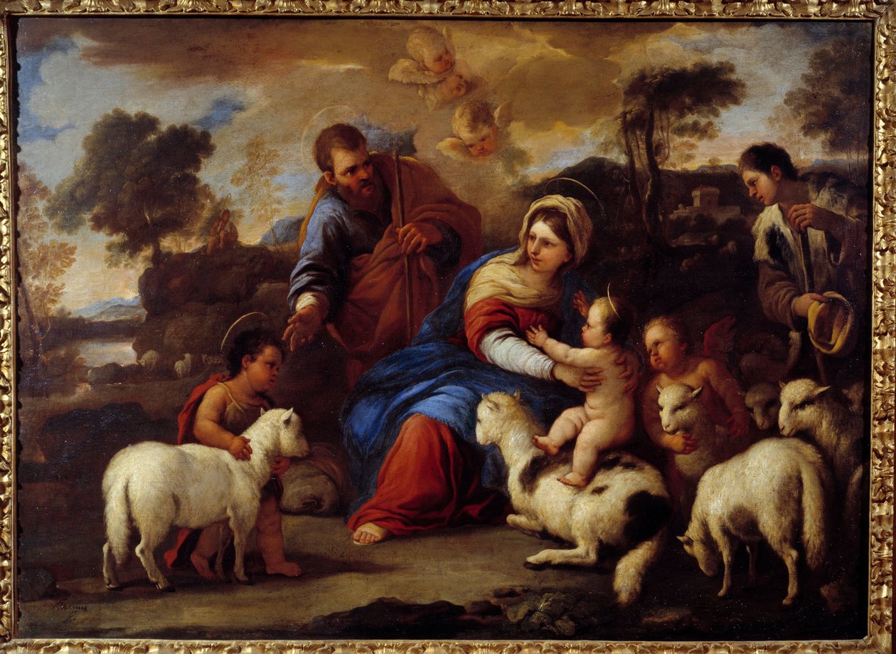 Sainte Famille - Luca Giordano