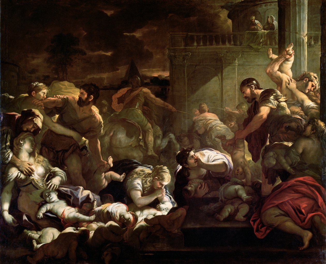 Massacre des Innocents - Luca Giordano