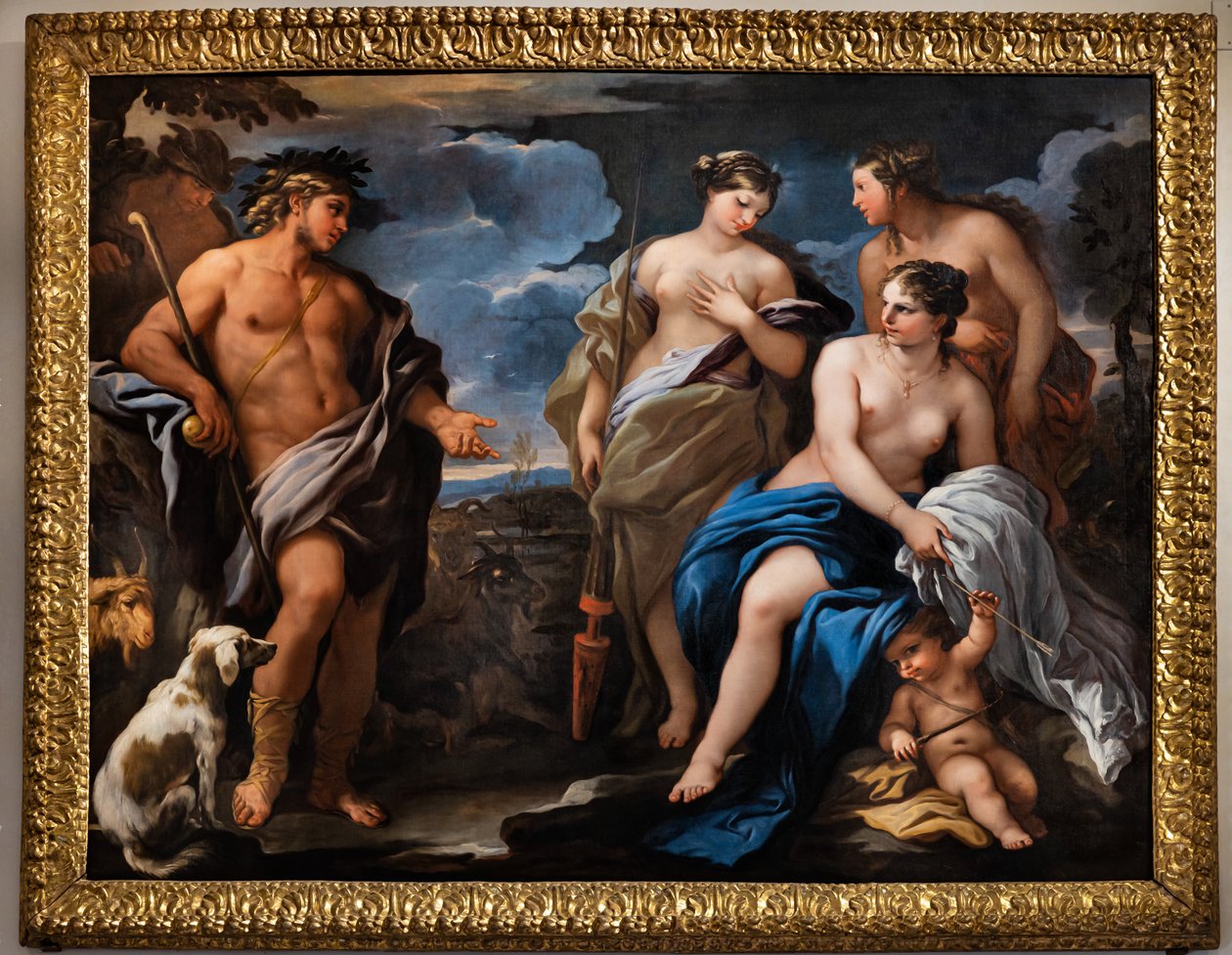 Le Jugement de Paris, seconde moitié du XVIIe siècle - Luca Giordano