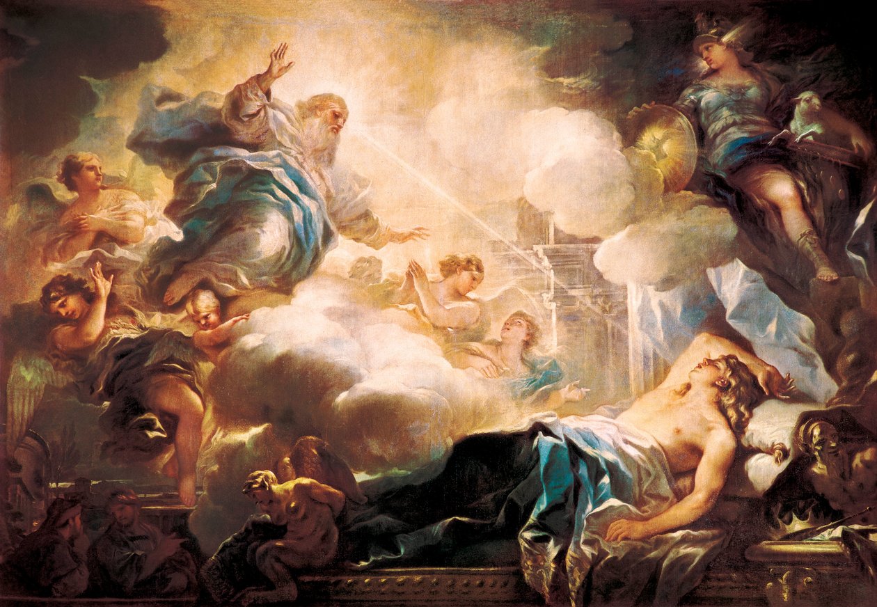 Le rêve du roi Salomon, vers 1693 - Luca Giordano