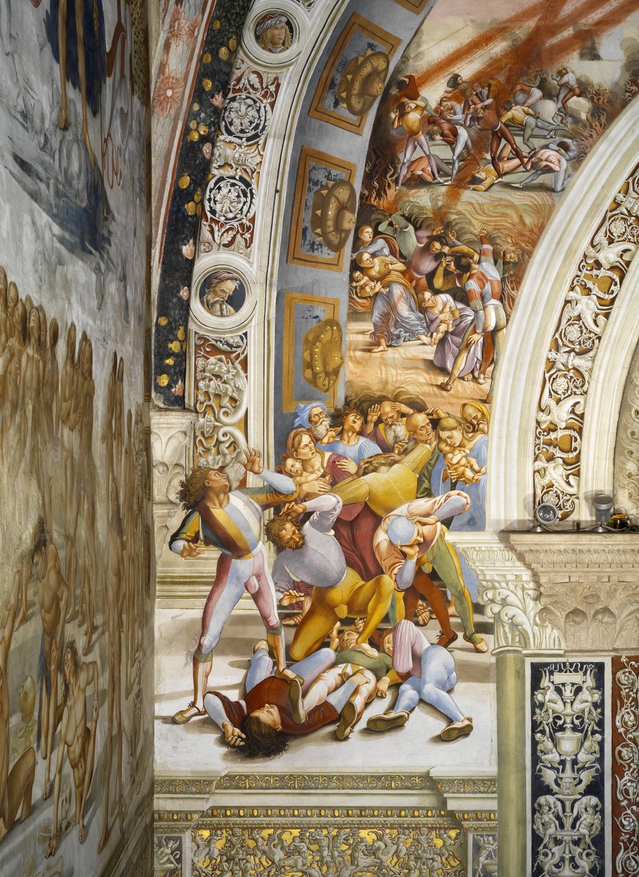 Apocalypse, du cycle de fresques du Jugement dernier - Luca Signorelli