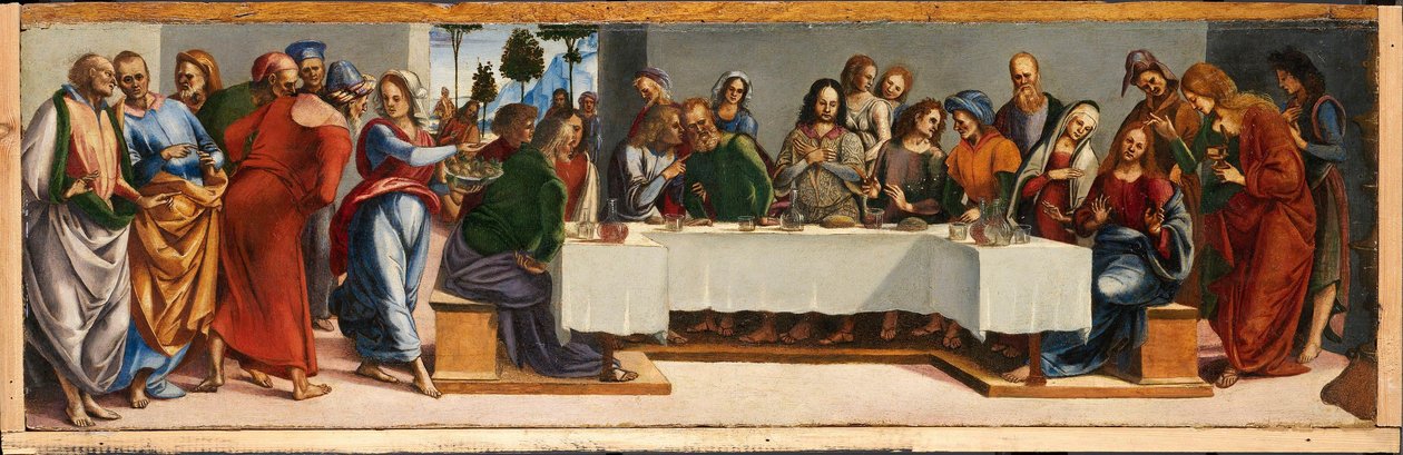 Le Christ dans la maison de Simon le Pharisien - Luca Signorelli