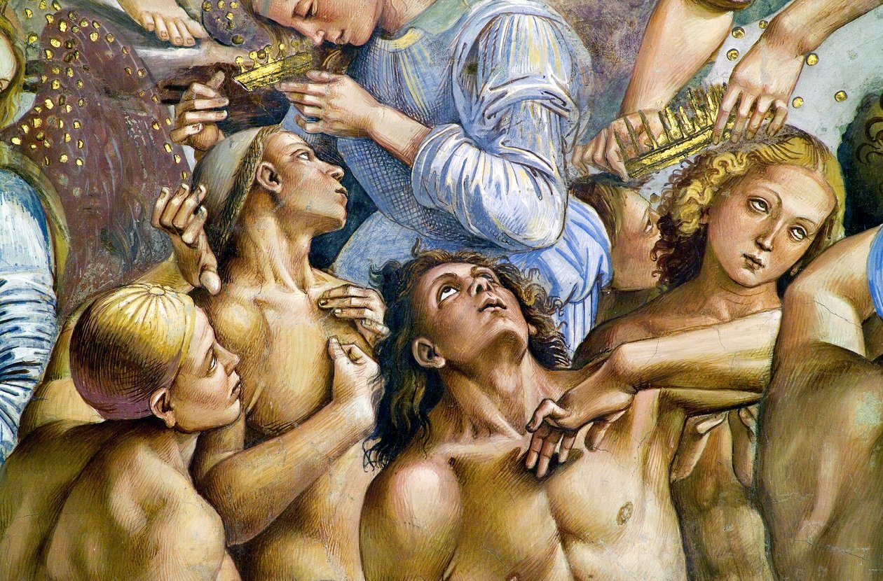 Élus, du cycle de fresques du Jugement dernier - Luca Signorelli
